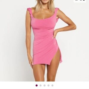 Tiger Mist Pink Joslin Dress